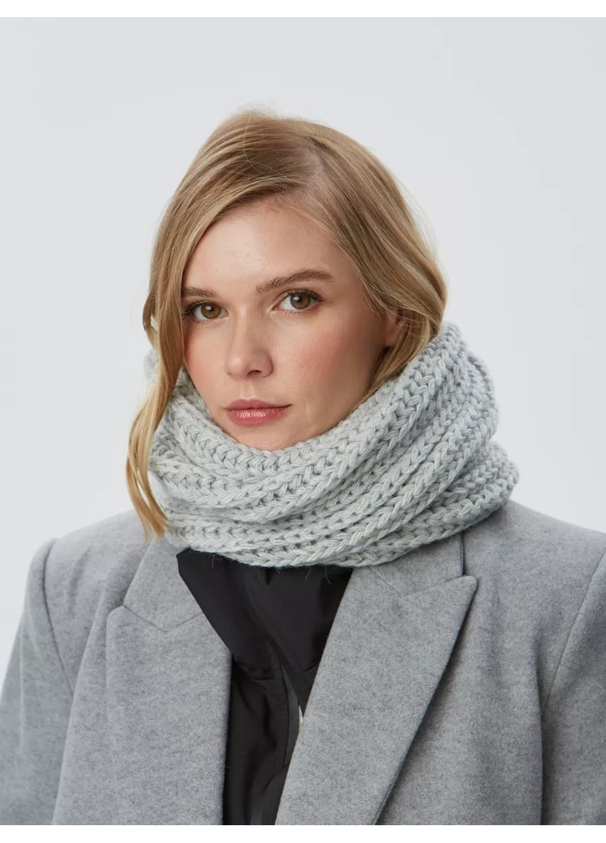 Женский шарф-снуд классический No Brand Хомут барбара (363254169)