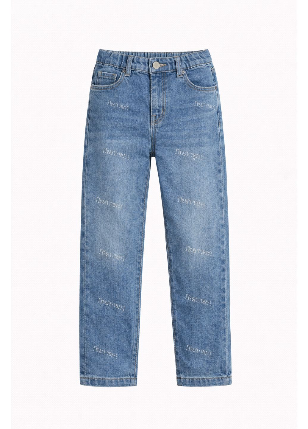 Стильні джинси для дівчинки miu miu синього кольору Kaikai (372924850)