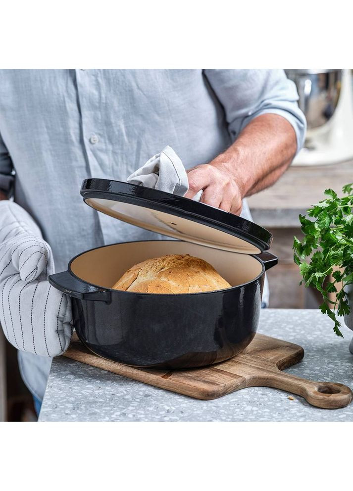 Каструля Cast Iron 3,3 л Onyx Black (CC006058-001) KitchenAid (323043902)