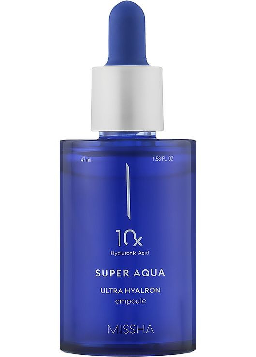 Увлажняющая сыворотка Super Aqua Ultra Hyalron Ampoule 47ml (1025437-44774) MISSHA (368630611)