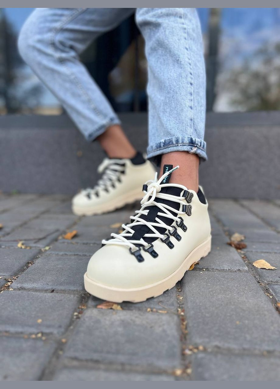 Кросівки зимові жіночі Native Fitzsimmons citylite 2020 winter milk white | Нейтівс Фітзімонс сітілайт білі No Brand білі зими (309006133)