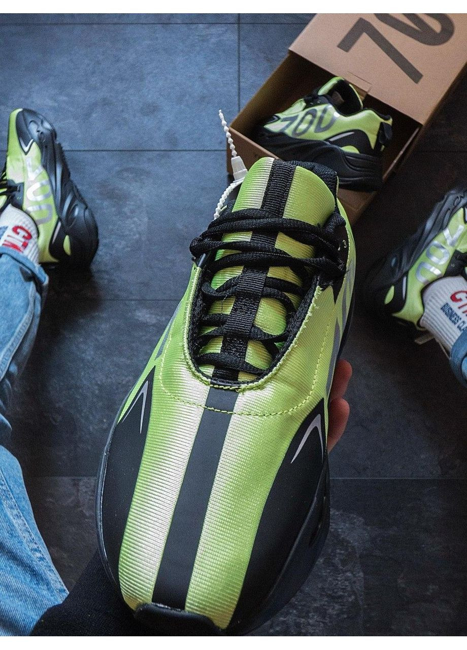 Чорні Осінні кросівки чоловічі adidas yeezy boost 700 адідас ізі буст No Brand