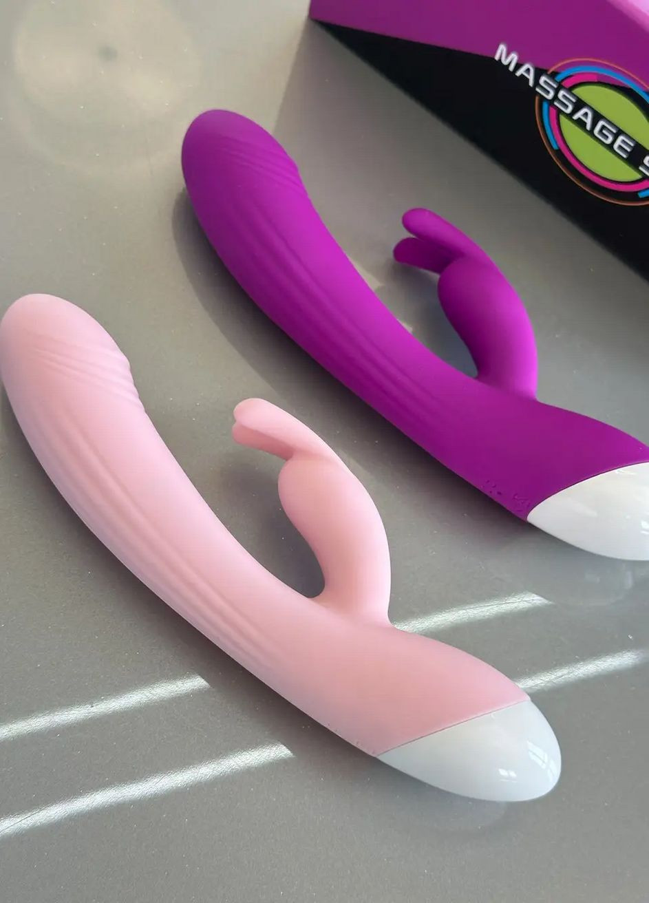 Вибратор-кролик для женщин, мощный стимулятор точки G и женского клитора. розовый No Brand (316553376)