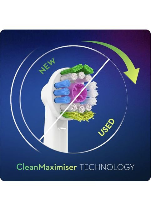 Насадка для зубної щітки (8006540847183) Oral-B Pro 3D White, 2 шт (361109818)