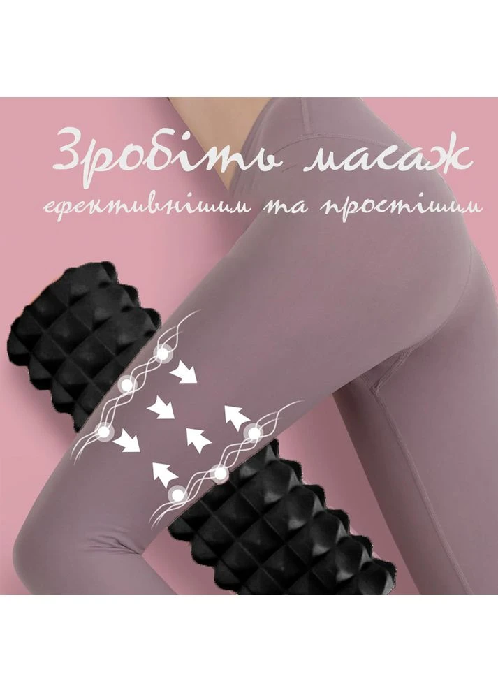 Массажный ролик (роллер) 4405 EVA Massage Roller (33x12см.) PowerPlay (397606693)