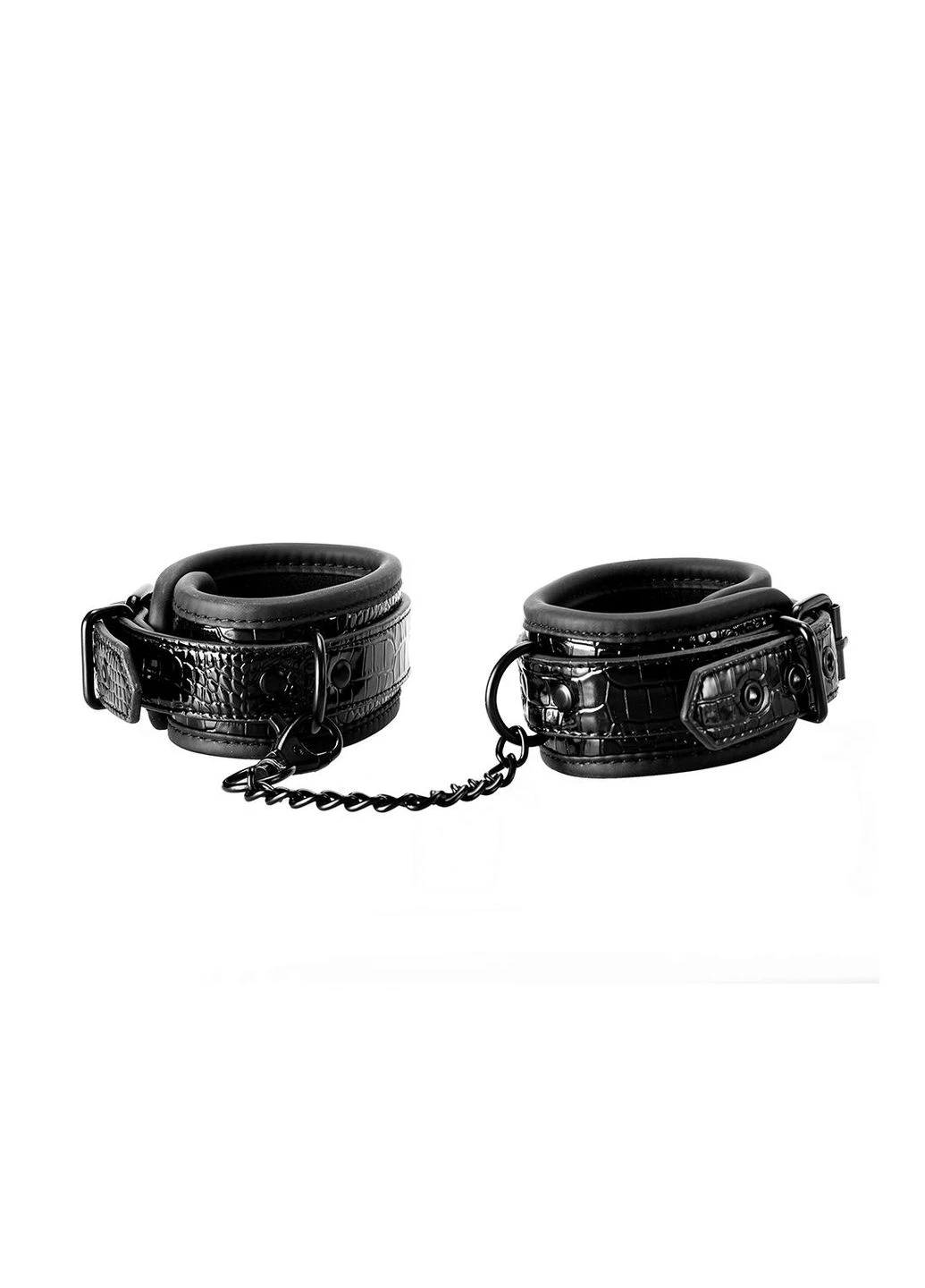 Оковы BLAZE LUXURY ANKLE CUFF CROCO BLACK Dreamtoys (299007208)