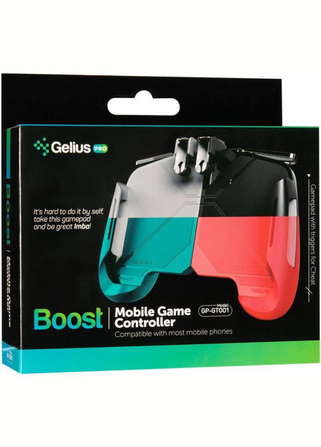 Беспроводной геймпад для телефона Pro Boost GPGT001 Blue/Red Gelius (275866205)