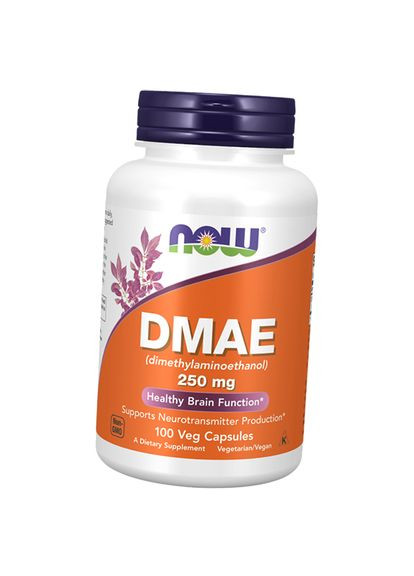 Диметиламиноэтанол, DMAE 250, 100вегкапс (72128015) Now Foods (322724219)