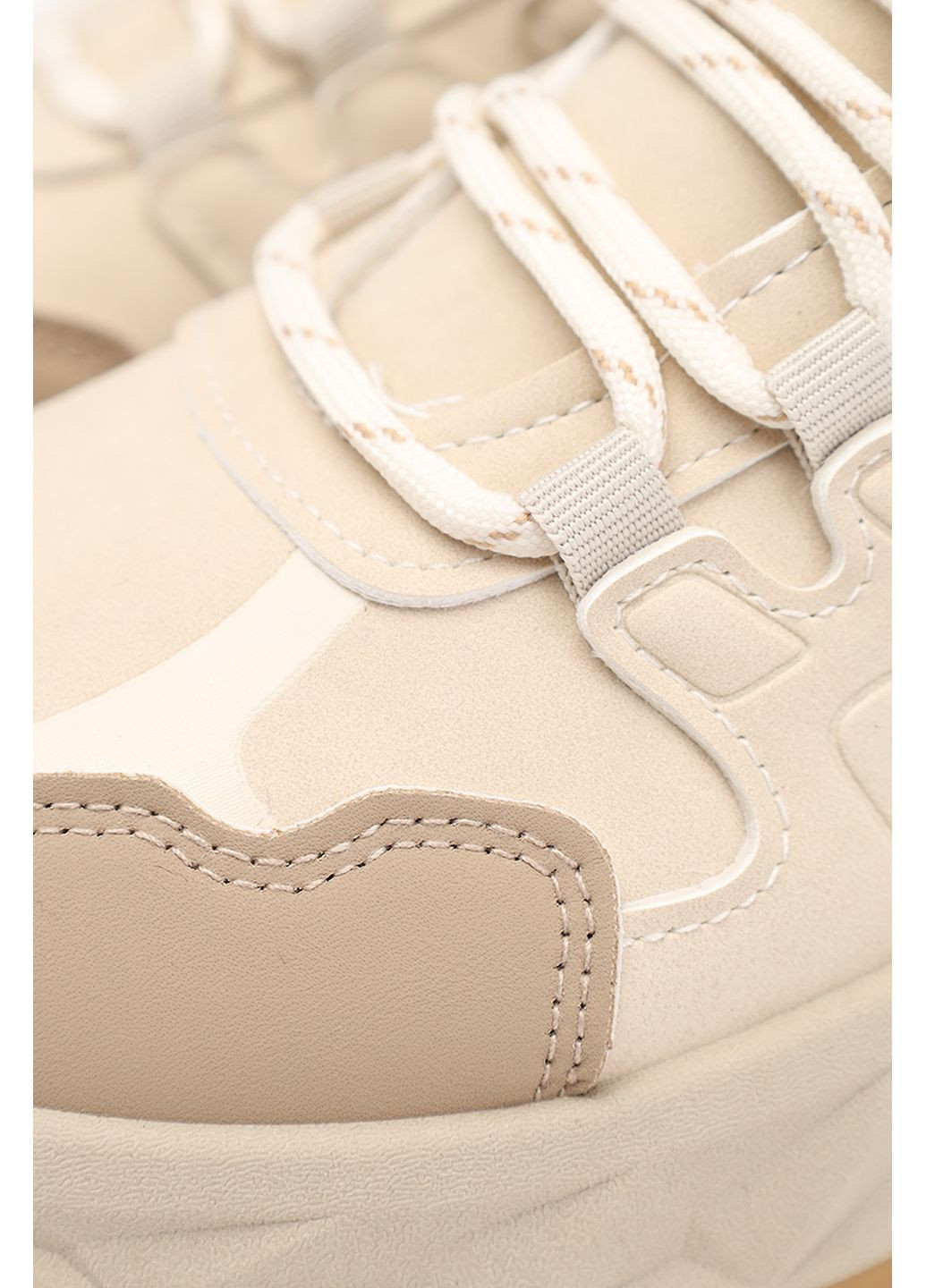 Осенние ботинки женские цвет бежевый цб-00279564 Yuki