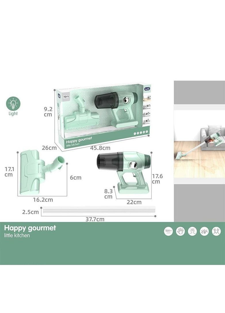 Пылесос 48.5 см подсветка звук щетка для пола соединительная трубка (A 1011-6) No Brand (365252492)