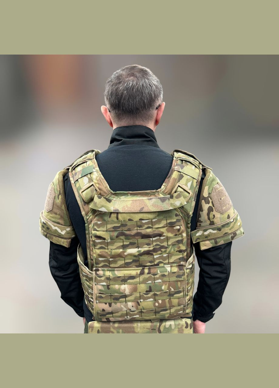 Баллистическая защита плеч 2 класса, Мультикам, плечевая защита от осколков, баллистический пакет 2 класса Добронь (362601425)