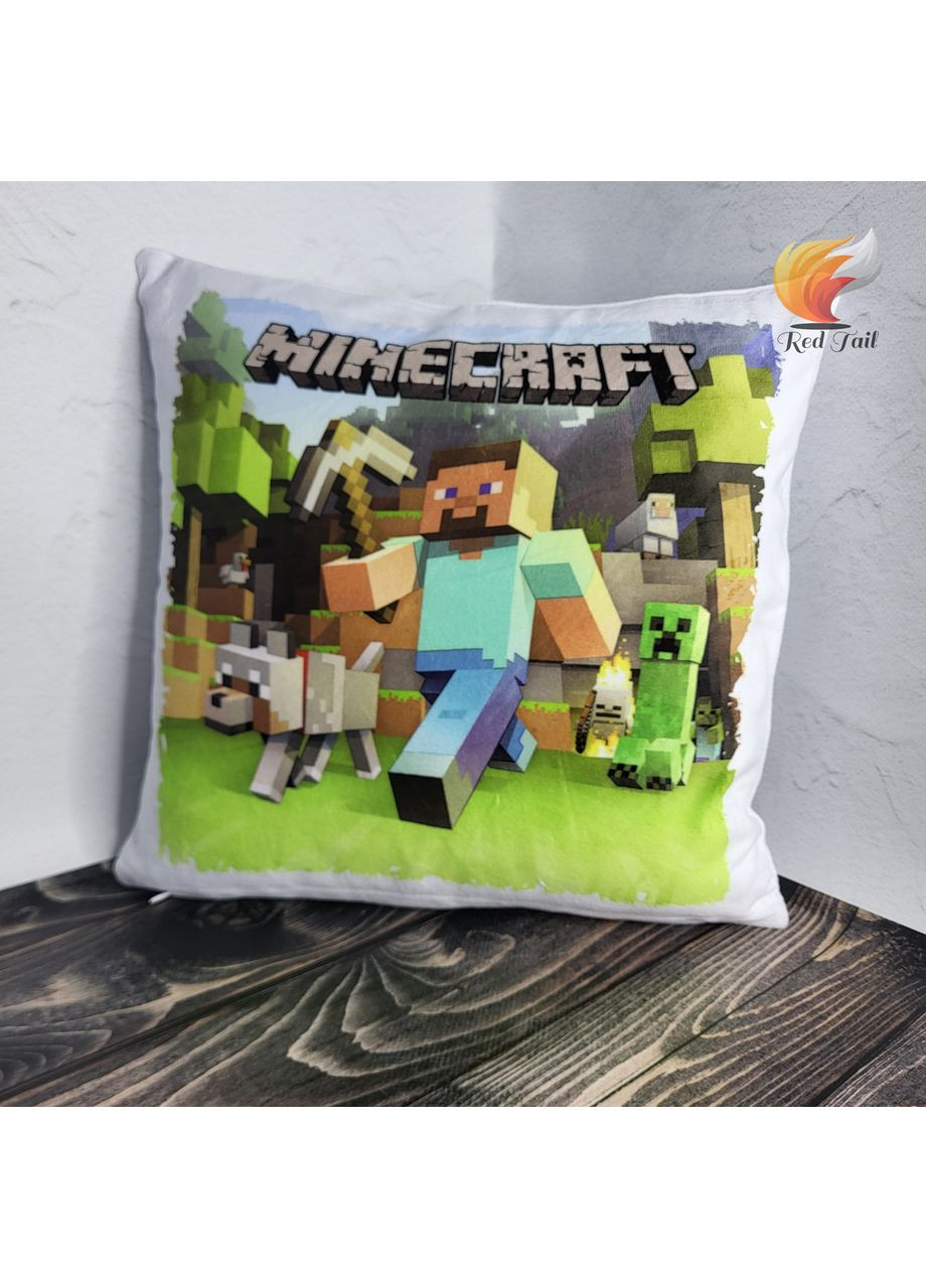 Подушка с рисунком "Minecraft" No Brand (349443460)
