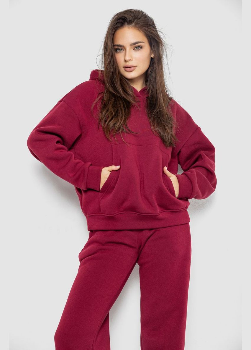 Спортивный костюм женский на флисе черный размер M (sku_241R2001-2) Ager (316319395)