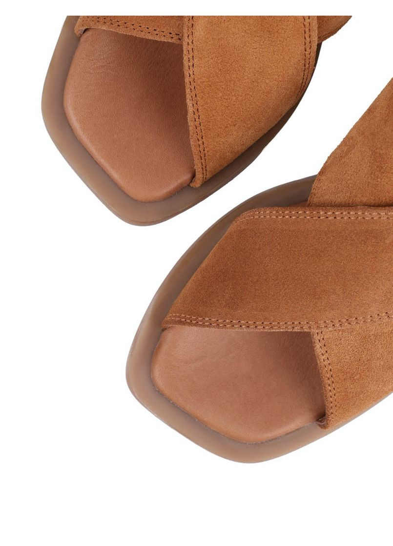 Жіночі Сандалі 883-566-153 Коричневий Велюр Attizzare (362026533)