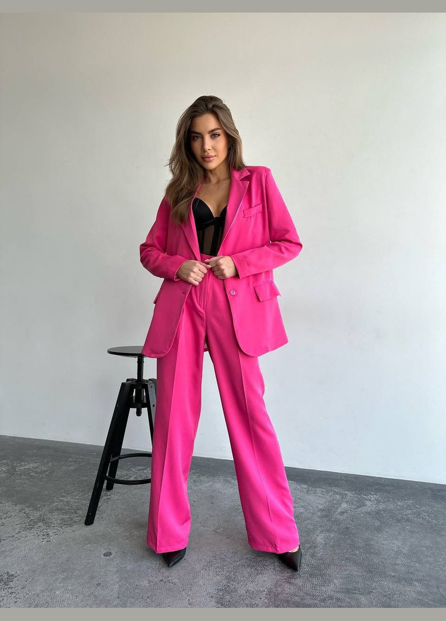 Жіночий костюм двійка жакет та штани MonCher (329145966)