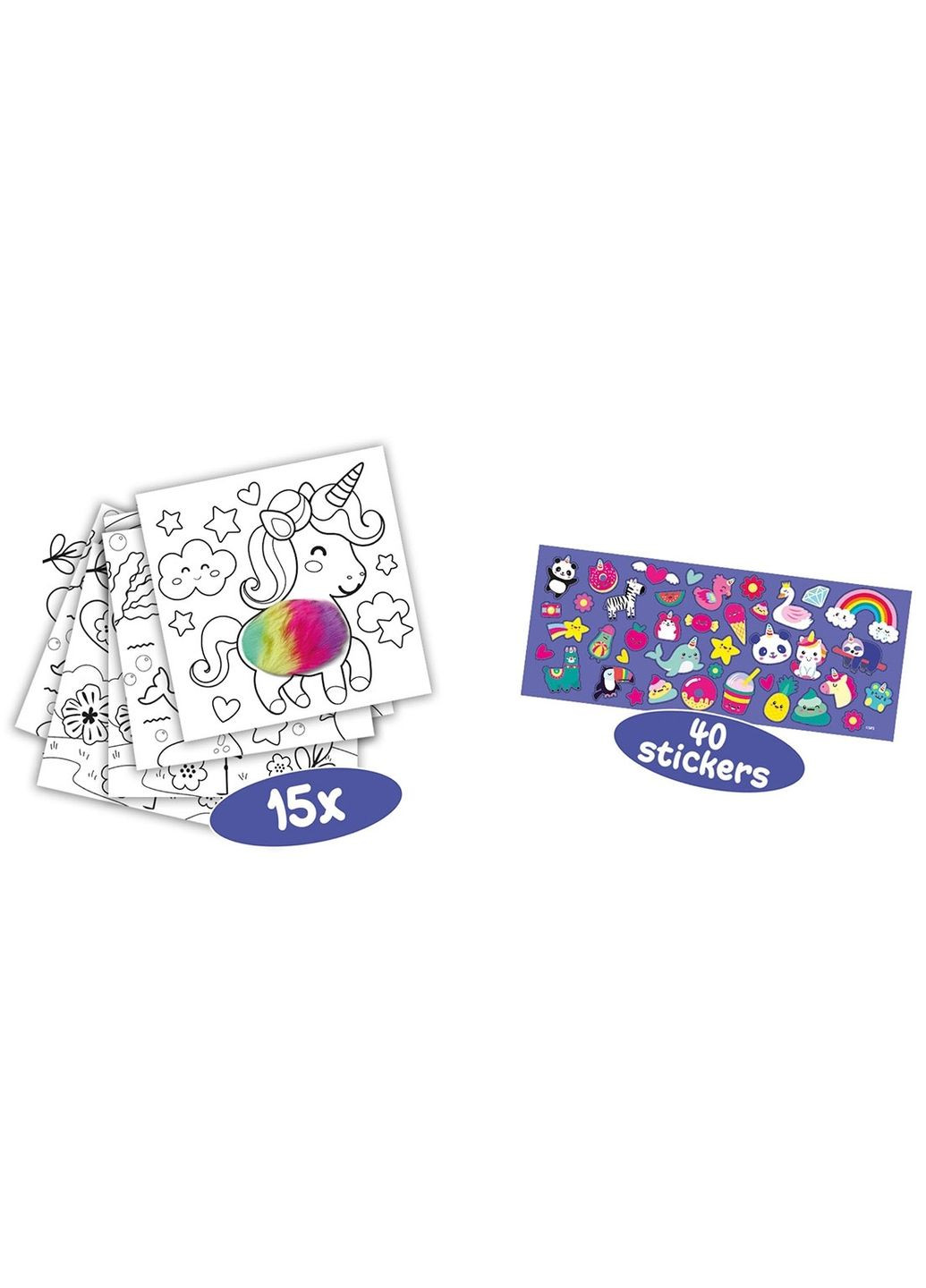 Книжка-розмальовка Пушистіки () Ses Creative 0112S (331861279)