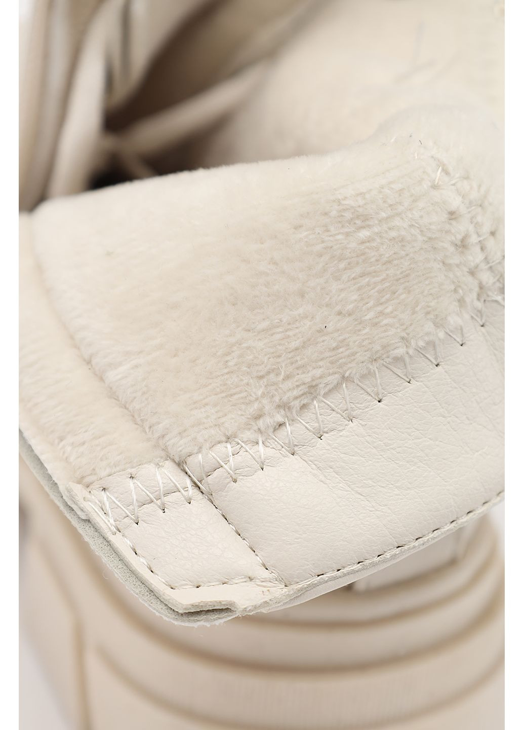 Молочные осенние ботинки для девочки цвет молочный cb-00260151 Kimboo