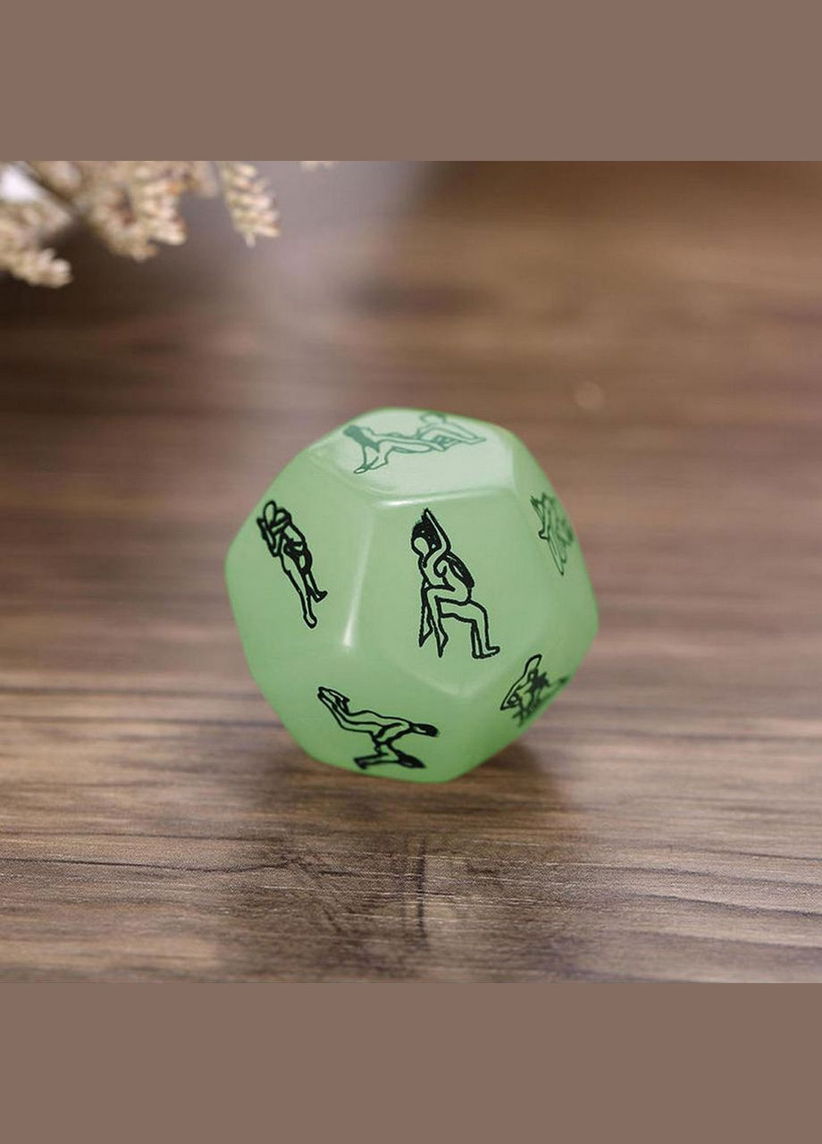 Еротичні кубики з позами для сексу неоновий, що світиться, для дорослих ігор 12 сторін із позами Камасутри China (317747578)