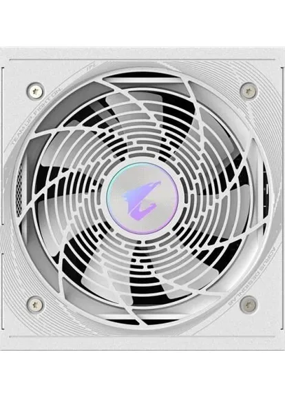 Блок питания 850 Вт, AORUS ELITE P850W, White, модульный, 80+ Platinum, 12 см FDB, 8xSATA / 4xMolex / 1x16-pin / 6x6+2-pin / Gigabyte (409483877)