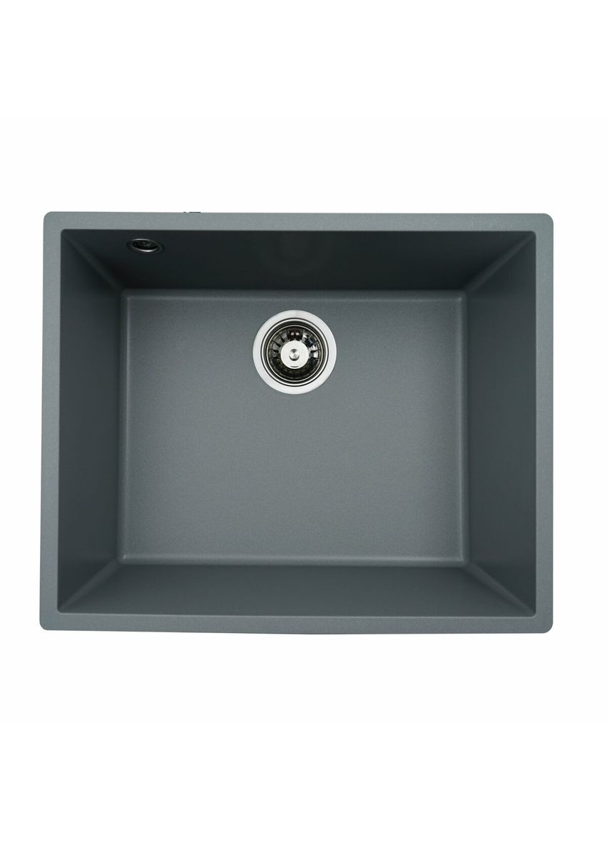 Гранітна мийка для кухні OASIS 5444 матова металік Valeso (336934395)