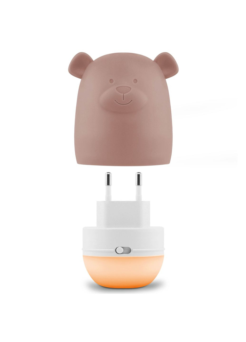 Ночник с датчиком сумерек Benny the Bear, коричневый () Zazu ZA-BENNY-03 (331789346)