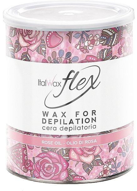 Теплый воск для депиляции в банке "Кремовая роза" Flex 800ml (1316876-1368906) ItalWax (365800147)