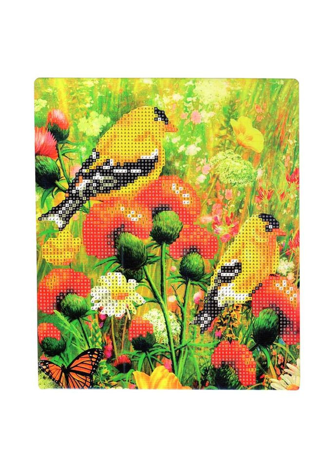 Алмазная мозаика "Лето" 177085 картон, неполная выкладка No Brand (339776567)