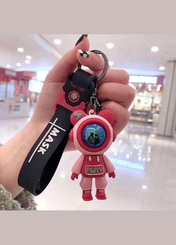 Брелок Космонавт для ключей на рюкзак No Brand (341325093)