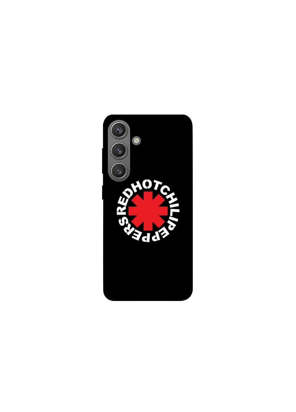 Чехол на Samsung Galaxy S24 FE Red Hot Chili Peppers logo Frontalka (363899231)