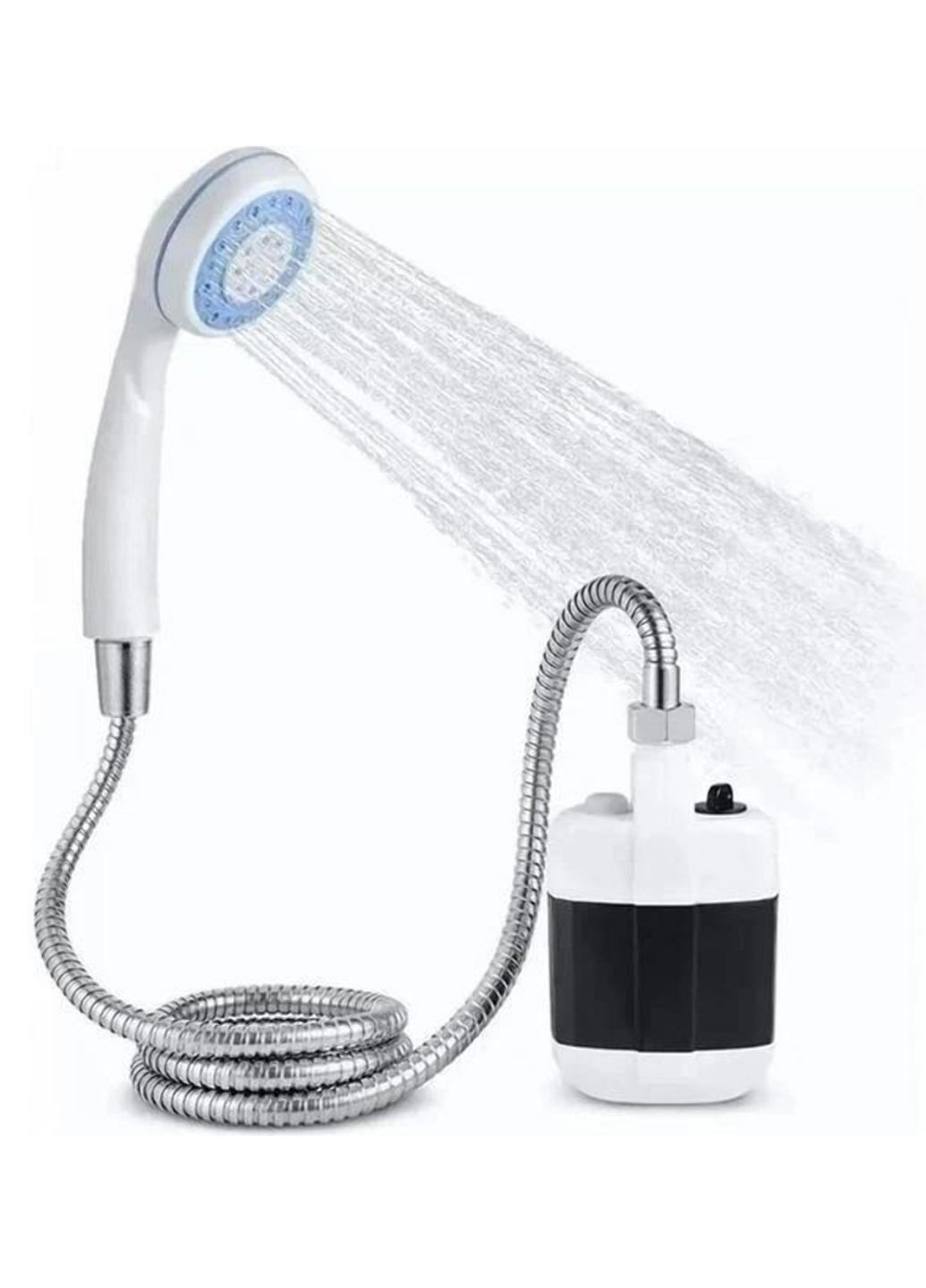Душ портативний з насосом з акумулятором та USB зарядкою More Portable Outdoor Shower (302244521)