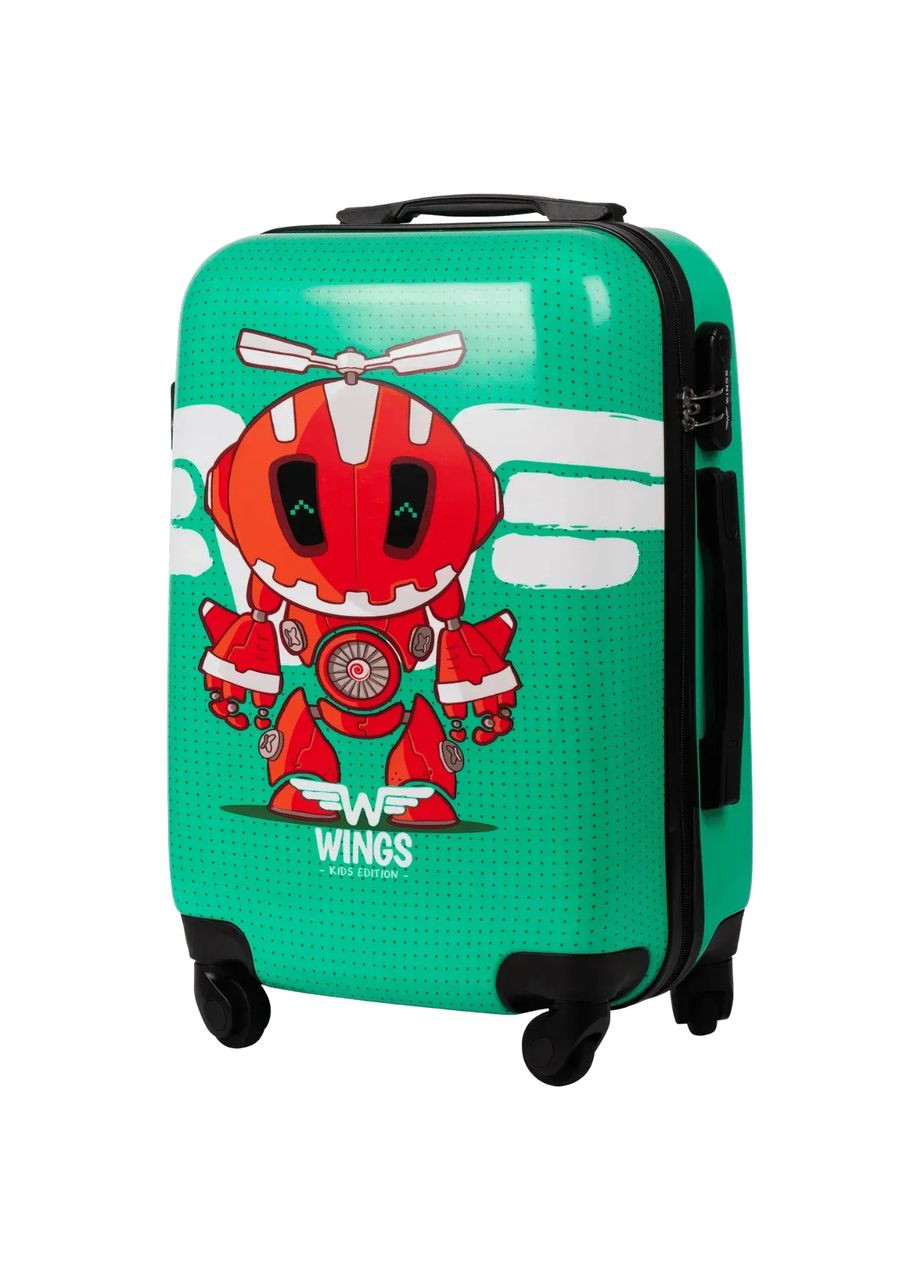Дитяча валіза міні робот (WNKD01-XS-Robot) Wings (355803849)