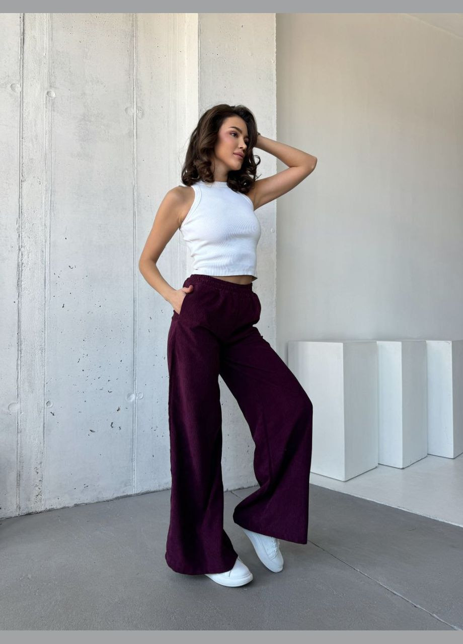 Штани палаццо широкі Elanzh (317435903)