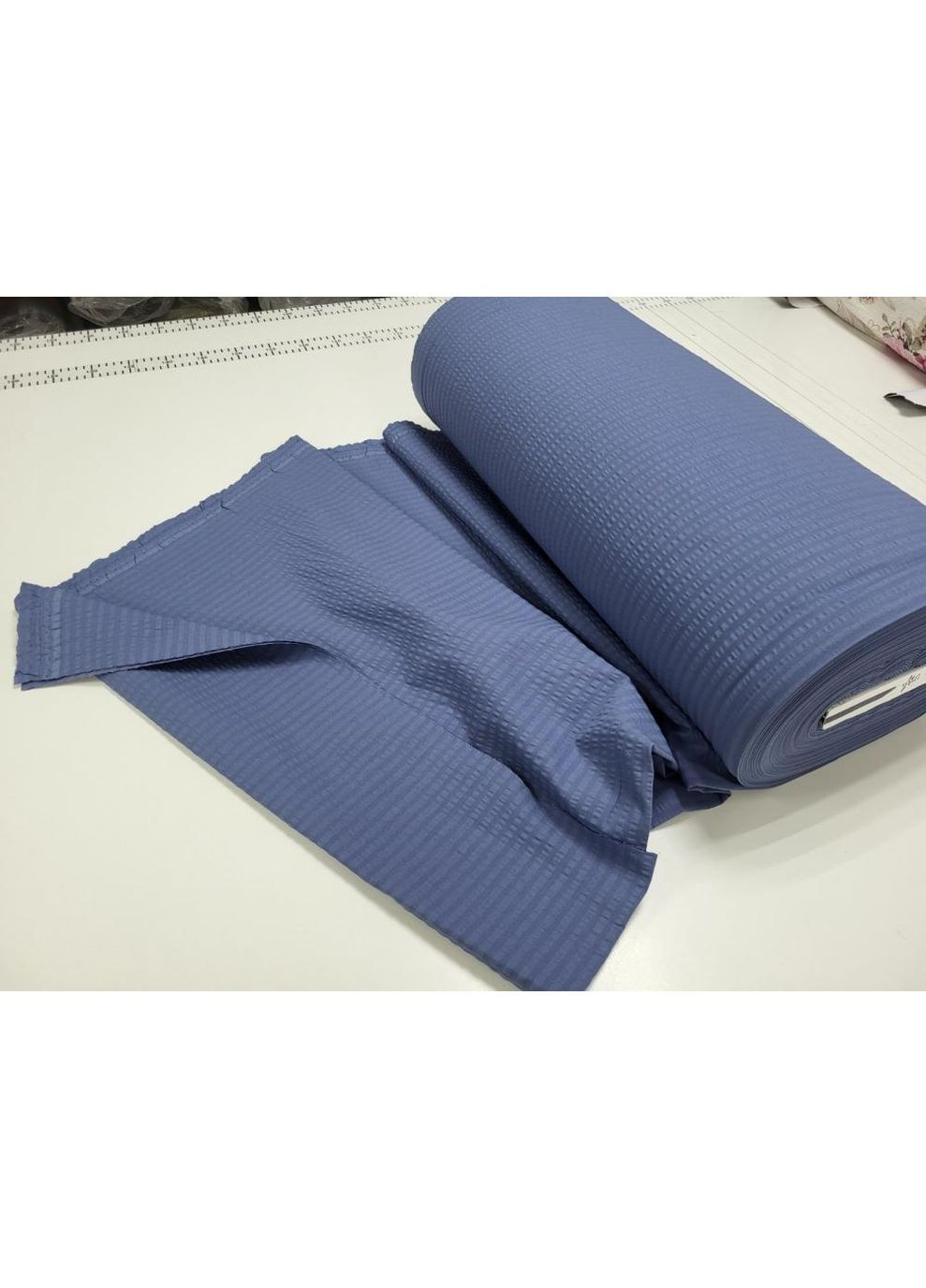 Постільна білизна Синій GS199, ранфорс гофра (жатка) Полуторний розмір, наволочки 50/70 No Brand (364220085)