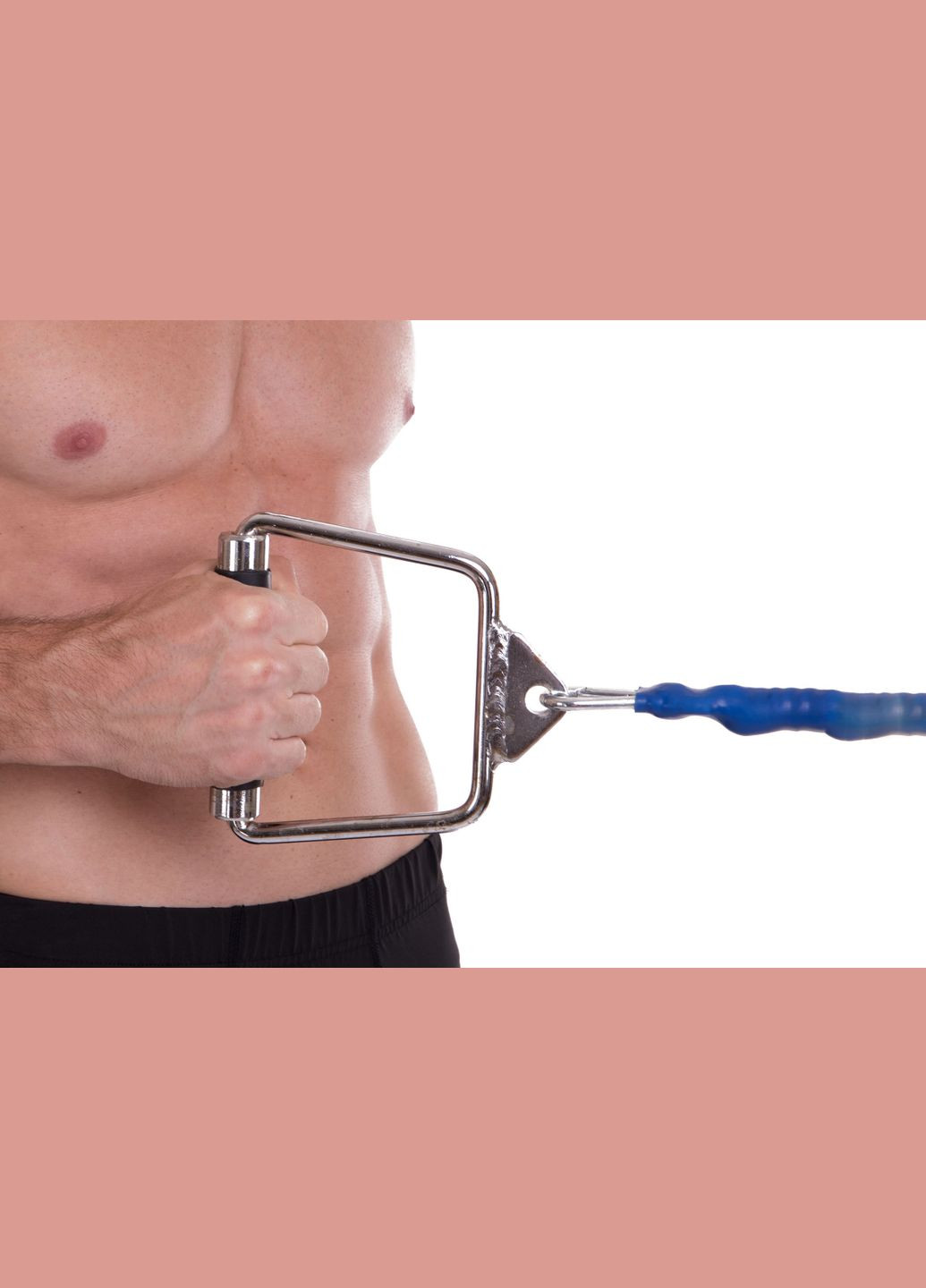 Ручка для тяги обрезиненная закрытая EasyFit (345714702)