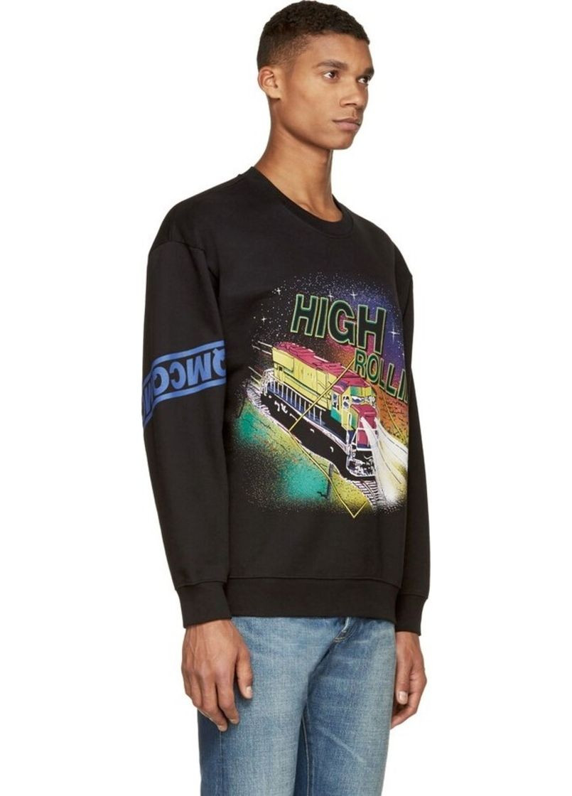 Чорний світшот Alexander McQueen напис (298071772)