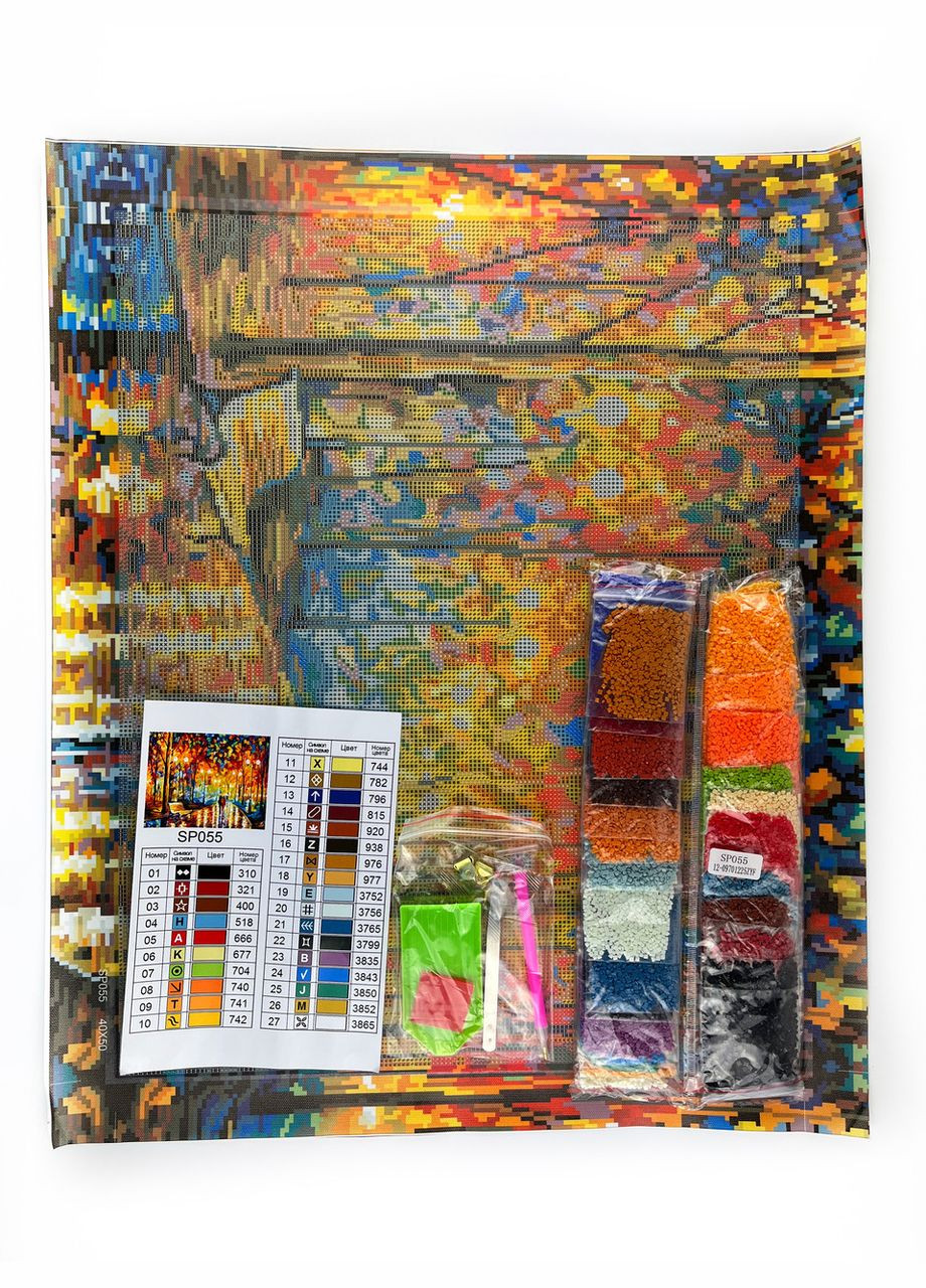 Набор для алмазной мозаики Осенний парк 40х50см SP055 ColorArt (299772587)