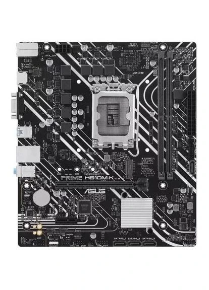 Мат. плата LGA1700, PRIME H610M-K, H610, 2xDDR5, Int.Video(CPU), 4xSATA3, 1xM.2, 1xPCI-E 4.0 x16, 1xPCI-E 3.0 x1, ALC997, GLan, Asus (395354460)