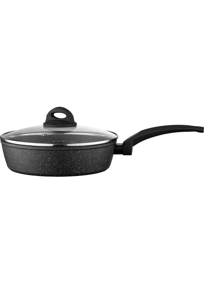 Сотейник с крышкой Gemini Gourmet Viareggio 24 см Black (AR1924GDL) Ardesto (322908445)