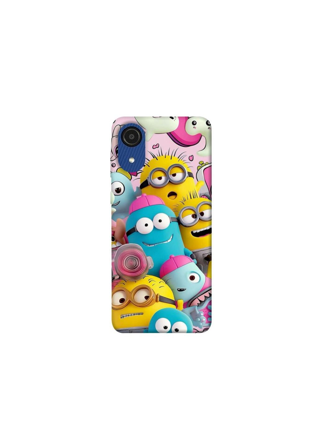 Чехол на Samsung Galaxy A03 Core Minions ver.1 Frontalka (354689739)