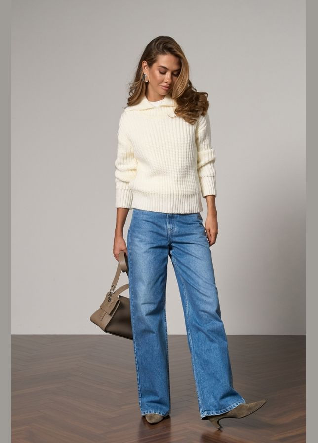 Молочний демісезонний светр 2782 Bellise