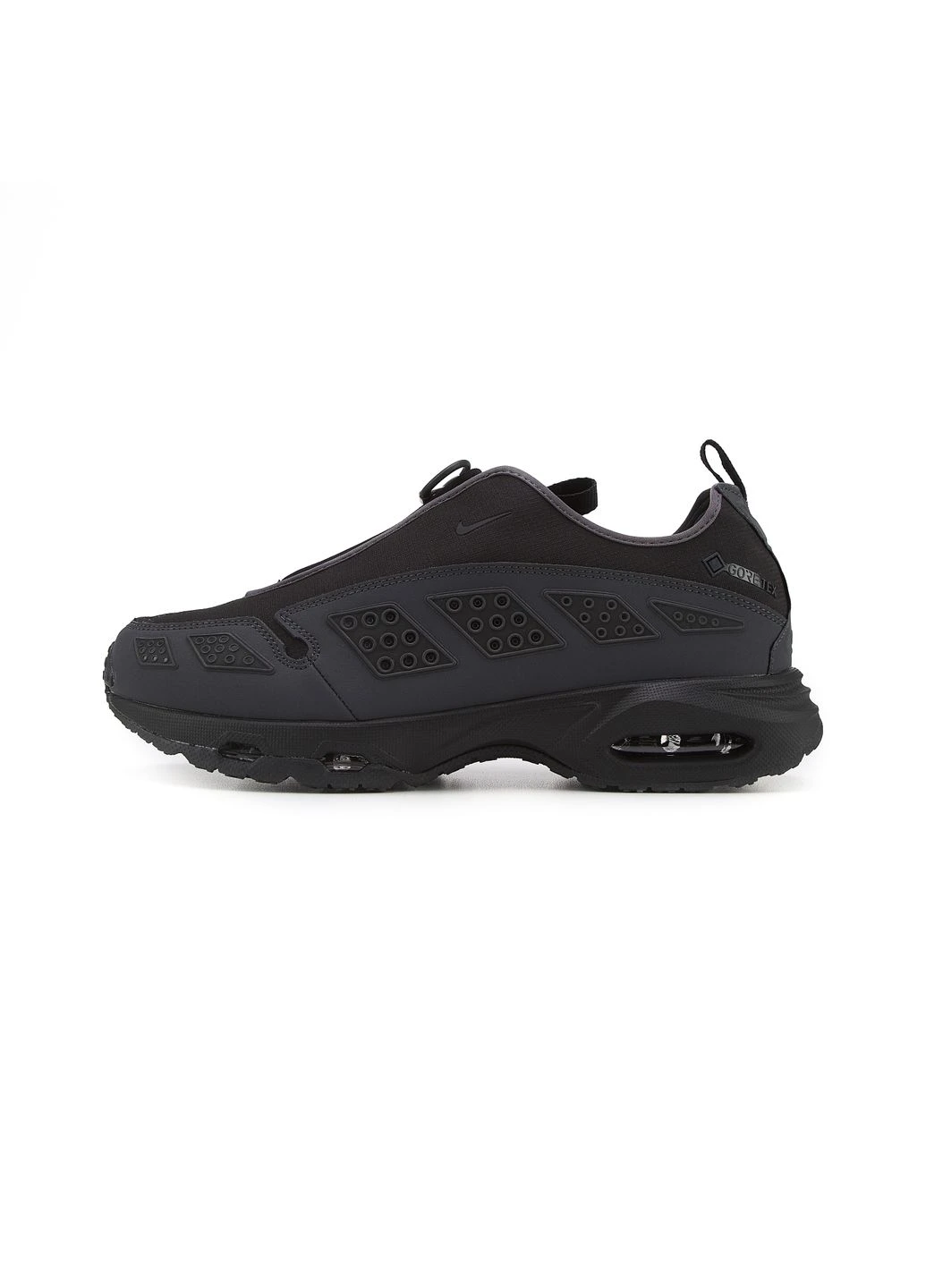 Черные летние кроссовки nike air max sunder gtx black silver найк аир макс No Brand