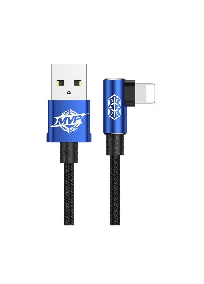 Кабель MVP Elbow Type USB — Lightning для iPhone 15 14 12 X — CALMVPA03 2 метра Baseus (283022593)