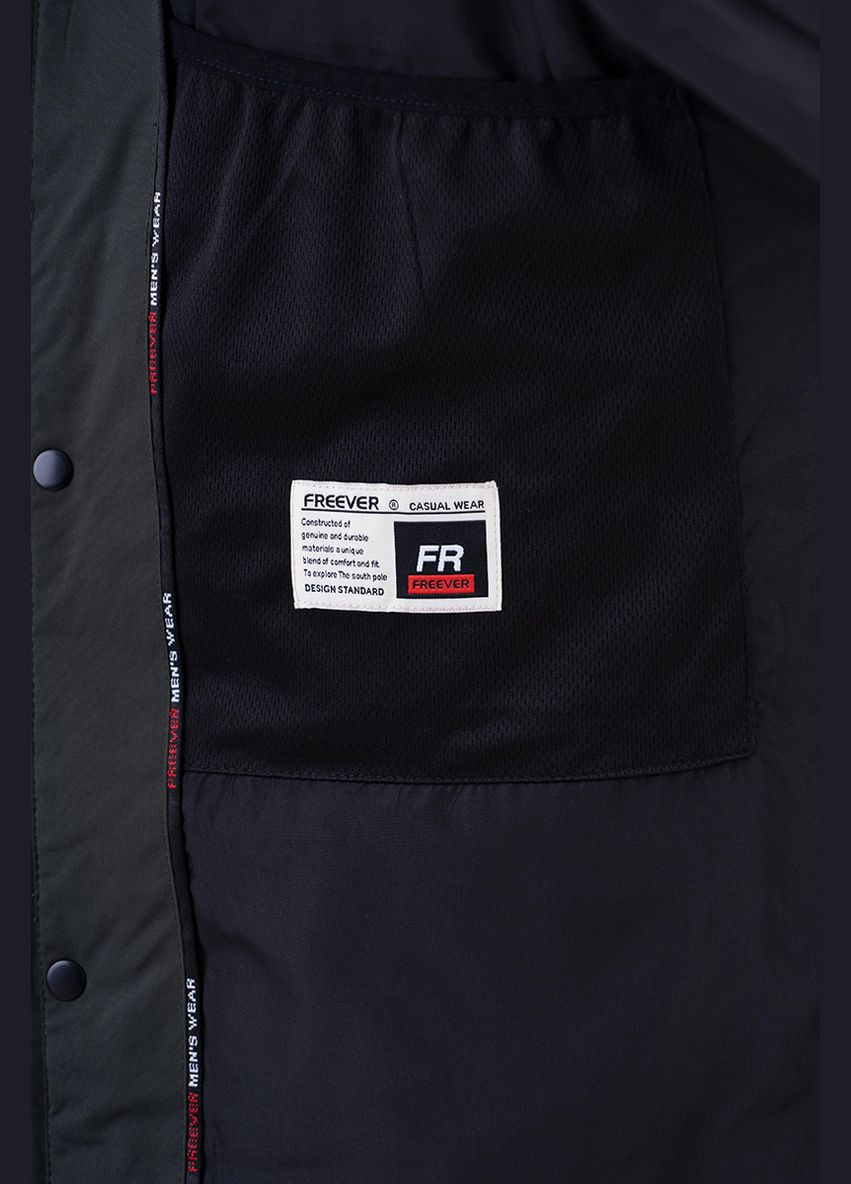 Оливковая (хаки) демисезонная куртка мужская sf 70506 хаки Freever