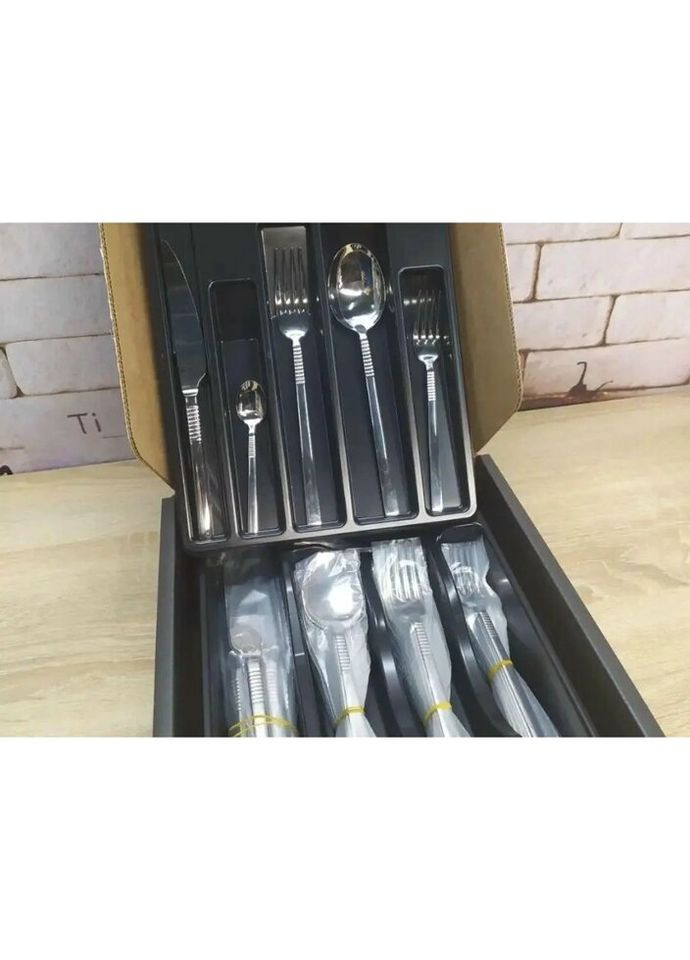 Набір столових приладів Aurora 4121-60 60 предметів OMS (324031649)