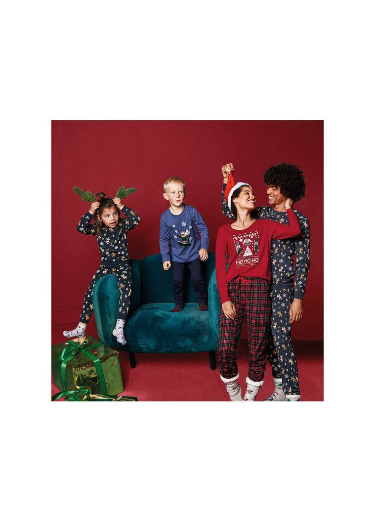 Синий демисезонный лонгслив Lupilu