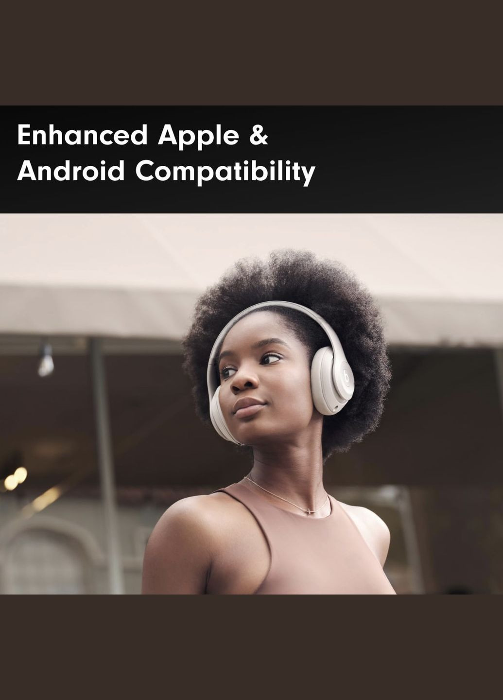 Беспроводные наушники с микрофоном by Dr. Dre Studio Pro Sandstone (MQTR3) BEATS (299469558)