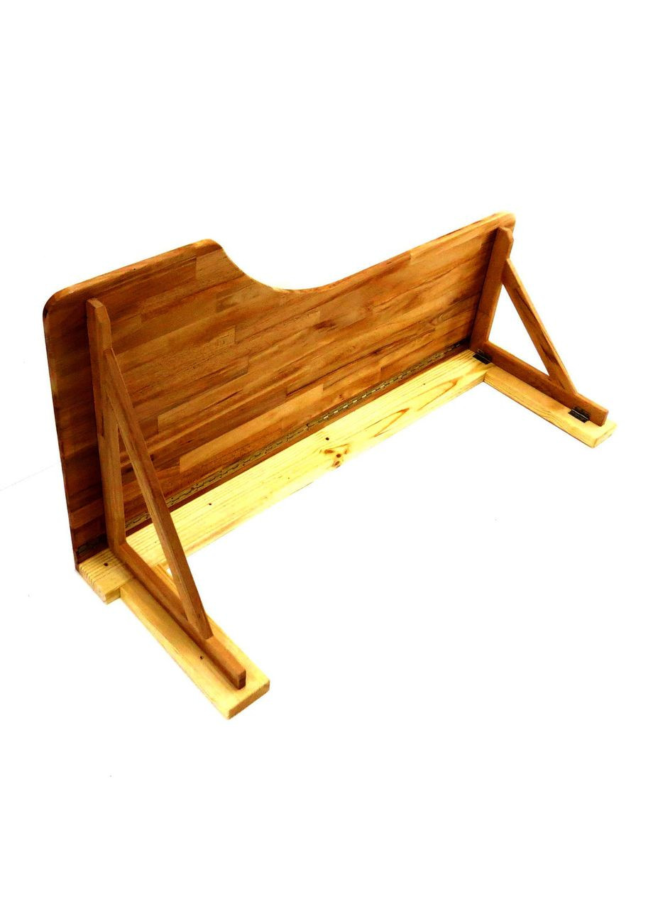 Настінний складаний столик з дерева Мінчо охра (ОТК-000804) No Brand (328081255)