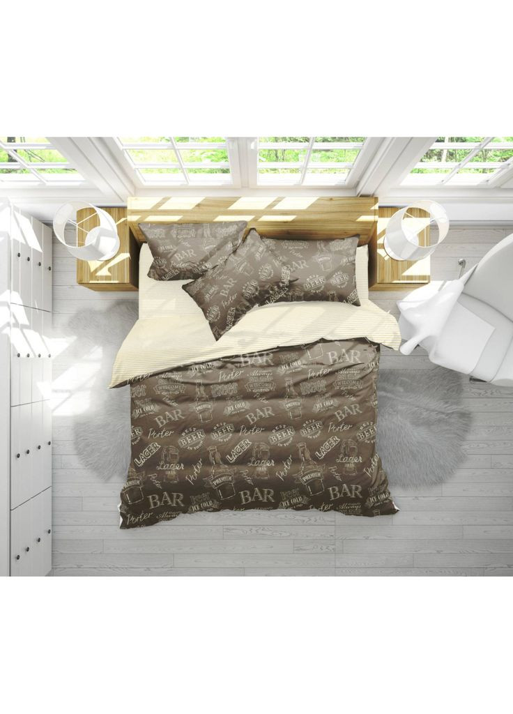 Постельное белье Бязь 17-0509 Beer Bar Porter Полуторный (m216560) Mirson Бязь 17-0509 Beer Bar Porter Полуторний (366561829)