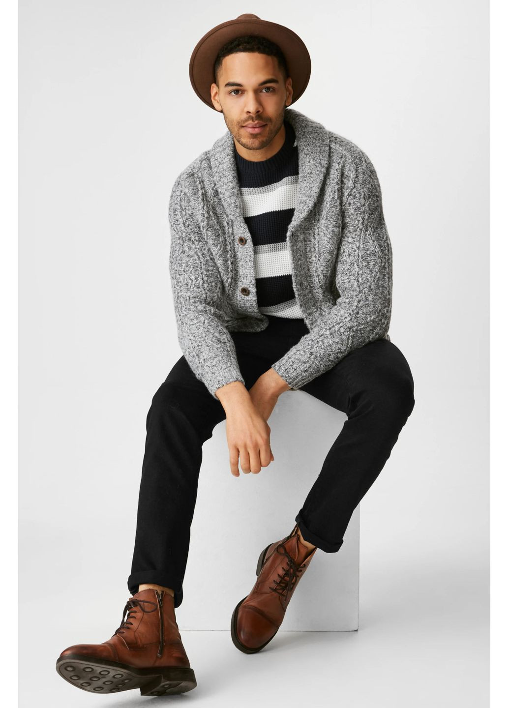 Джинси slim fit C&A (370339890)