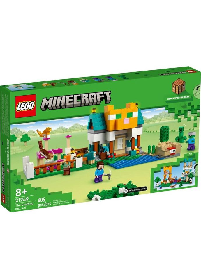 Конструктор Minecraft Сундук для творчества 4.0, 605 деталей (21249) Lego (281425475)